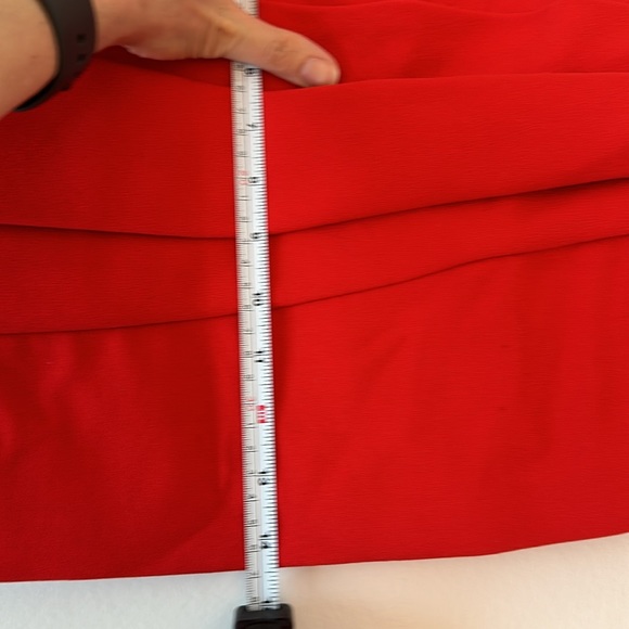 Red mini skirt by Maje - Picture 6 of 7